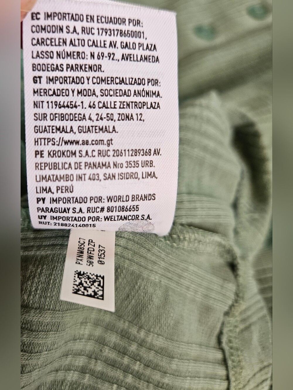 American Eagle Womens Sage Green Long Sleeve Henley Pullover Shirt Size XL - Picture 10 of 14